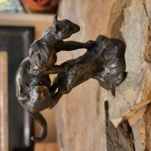 PG23-04 Mountain Lion 2.75 x 4 x 1.25 bronze 275
