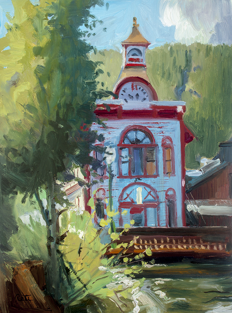 NR15-19 Old Town Hall Shelby Keefe View 12x9 OP $850F