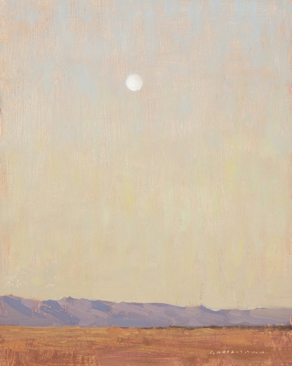 DG16-04 "Moon and Early Morning Sky" 10"x8" O-LP $990F WEB