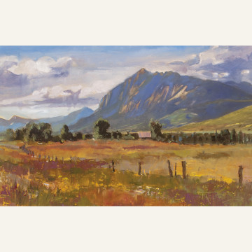 approaching crested butte 9x14 oil