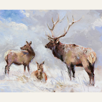 CT16-03 Winter Wilderness 8x10 pastel $900 WEB