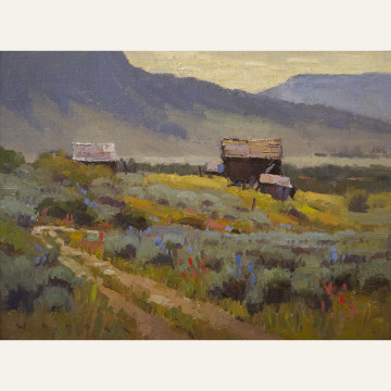 JW17-05 Crested Butte Morning 12x16 oil 1800 F copy