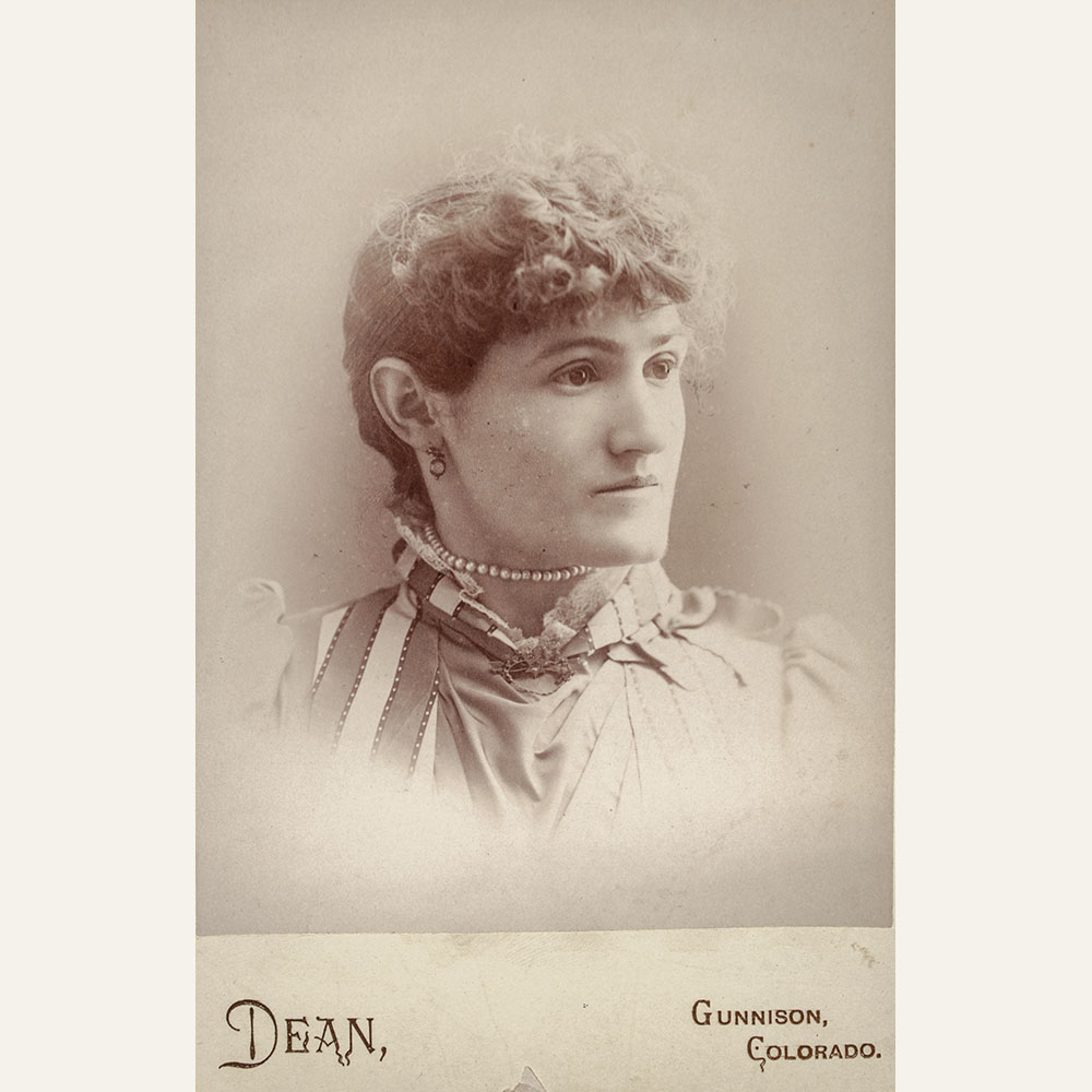 010-b FRANK DEAN UNknown Woman circa 1880