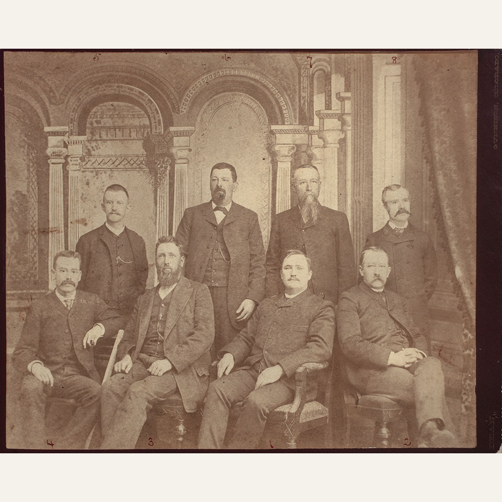 010-e FRANK DEAN Gunnison Town Council 1882