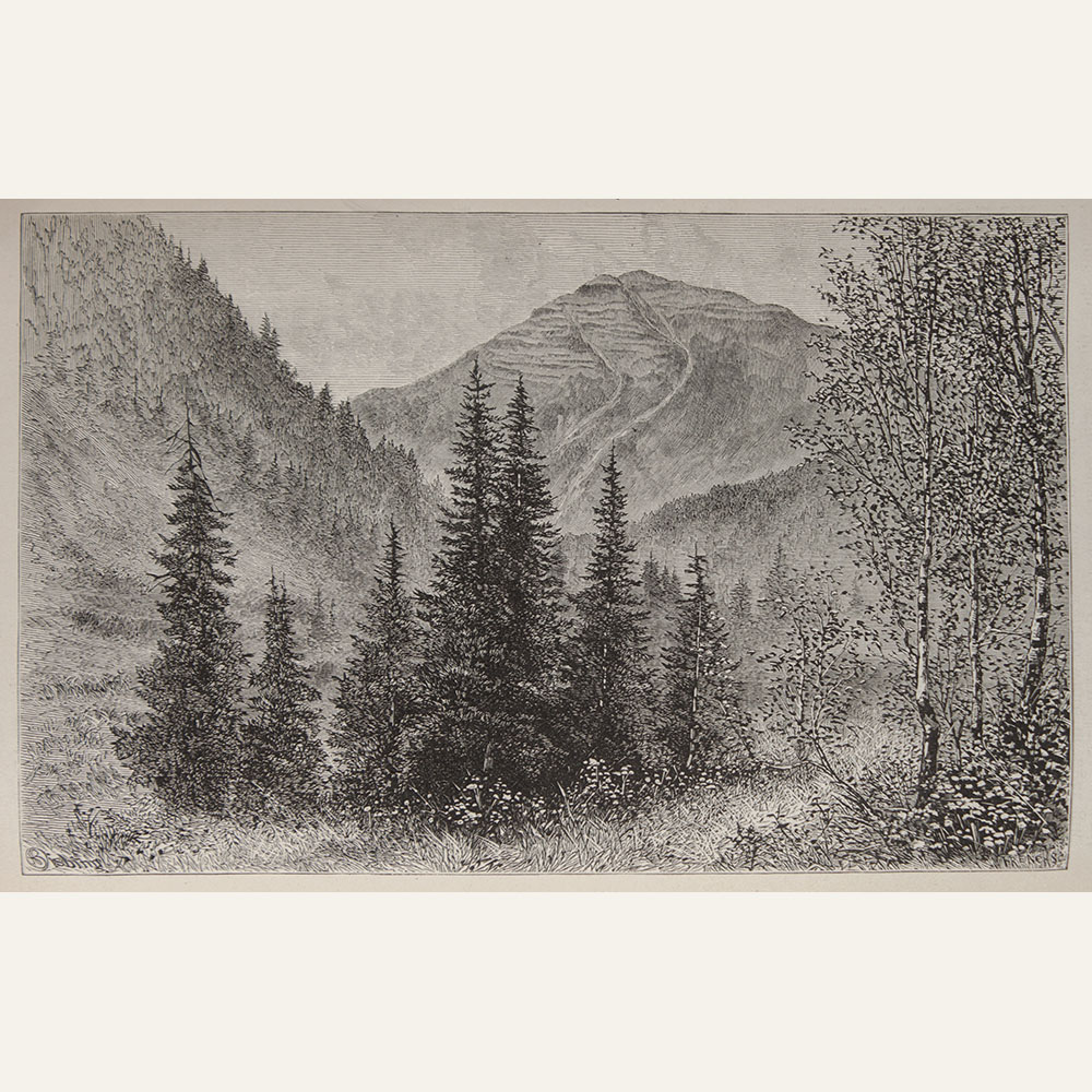 020-a by Bisbing, engraving, of Teocalli, after WHJ photograph from USGS_Teocalli