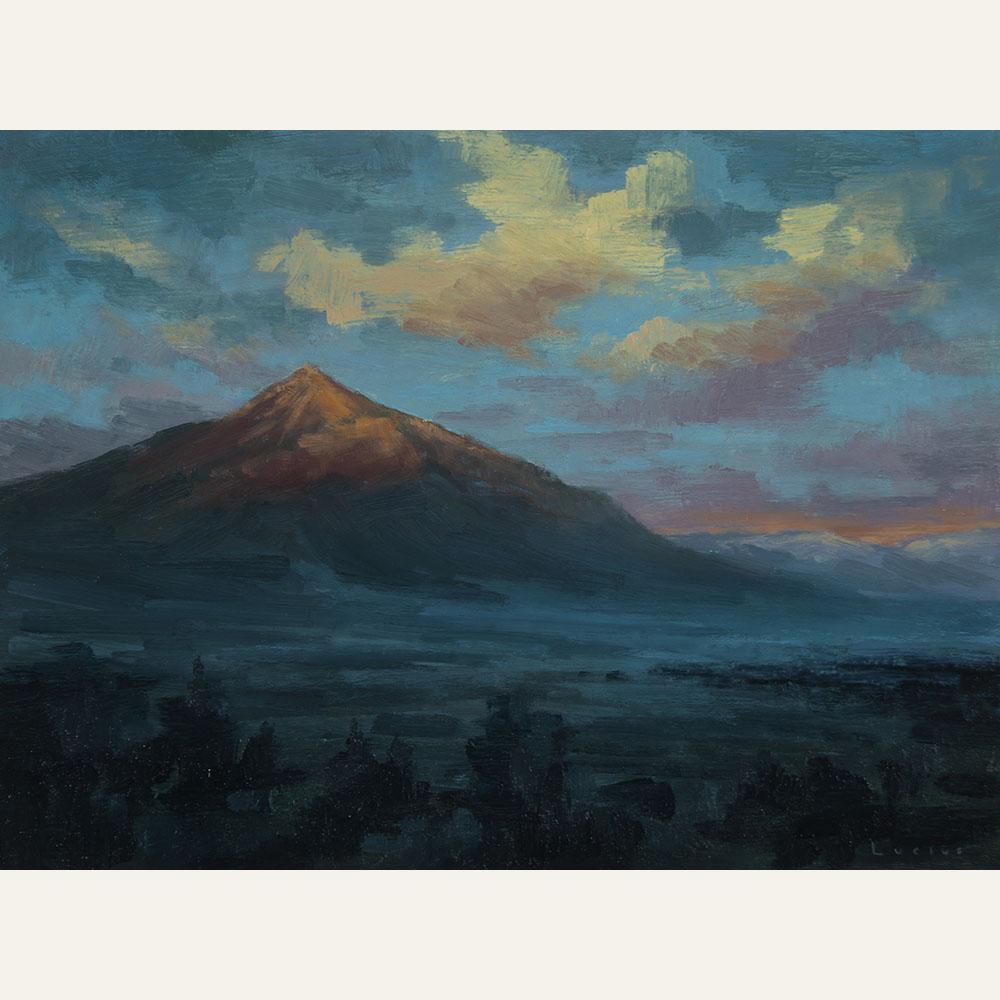 LW18-07 Crested Butte Alpenglow no2 9x12 oil 750 WEB SOLD