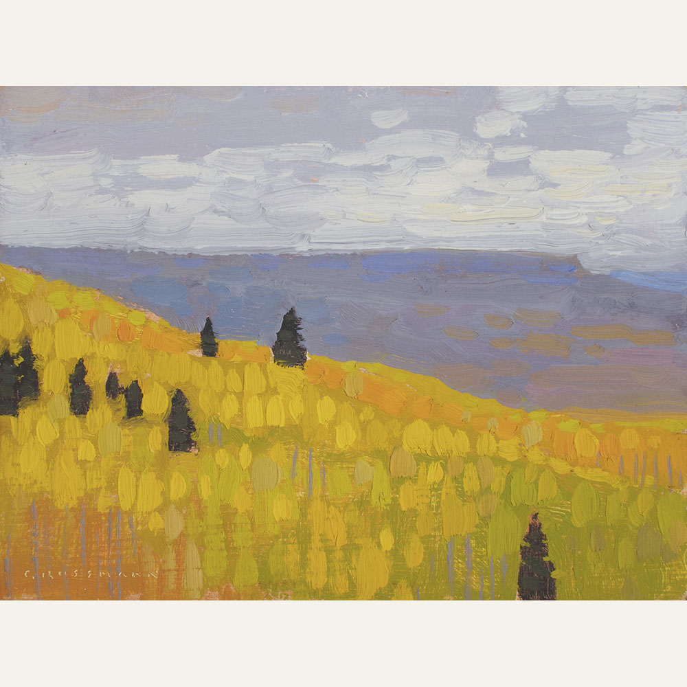 DG19-36 Autumn Colors on the Grand Mesa 6x8 oil 950 F WEB