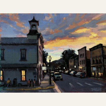 SK20-06 Twilight in Crested Butte 12x16 oil 1800 F WEB