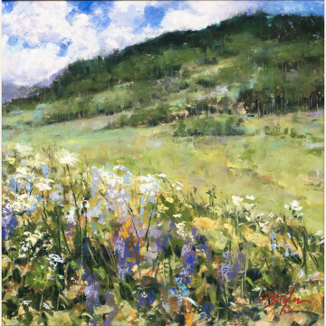 CT21-04 Wildflower Meadow and Aspens 10x10 pastel 1200 F WEB