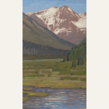 DG21-03 Early Summer, Slate River Valley 12x7 oil 1450 F WEB