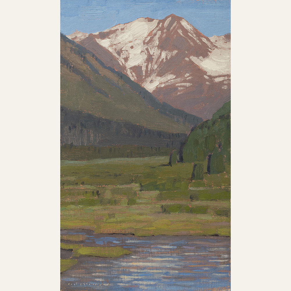 DG21-03 Early Summer, Slate River Valley 12x7 oil 1450 F WEB