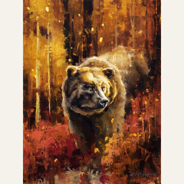 autumn grizzly 24x18 copy