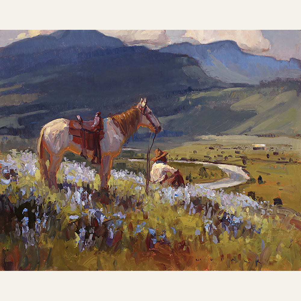 JW21-17 Lupine Lookout 16x20 oil 3000 F WEB SOLD