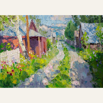 GP22-02 Crested Butte Charm 14x20 oil 3350 F WEB