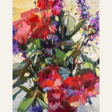 Red Bouquet” 14x11