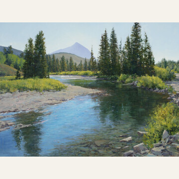 TD22-09 Beside the Quiet Waters 30x40 oil $6500 F WEB