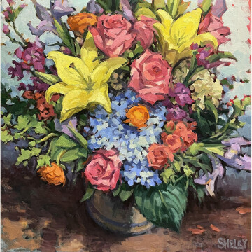 SK23-01 Flowers from the Guild 24x24 oil 4200F WEB