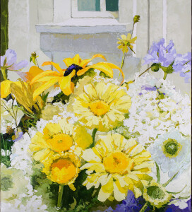 Cottage, Susans and Daisies